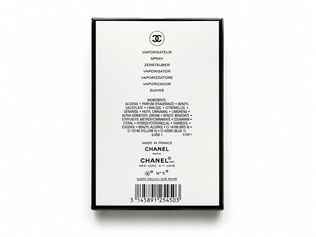 CHANEL N°5 Eau de Parfum 50 ml – Vaporizzatore