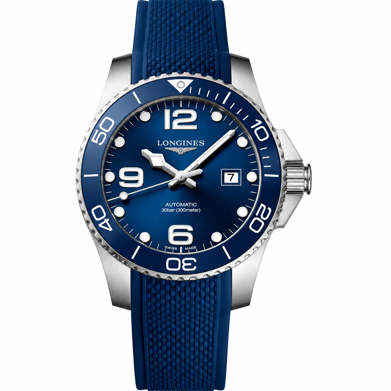 Longines HydroConquest Automatic 43 mm Blue – Ref. L3.782.4.96.9 – Pre-Owned Full Set