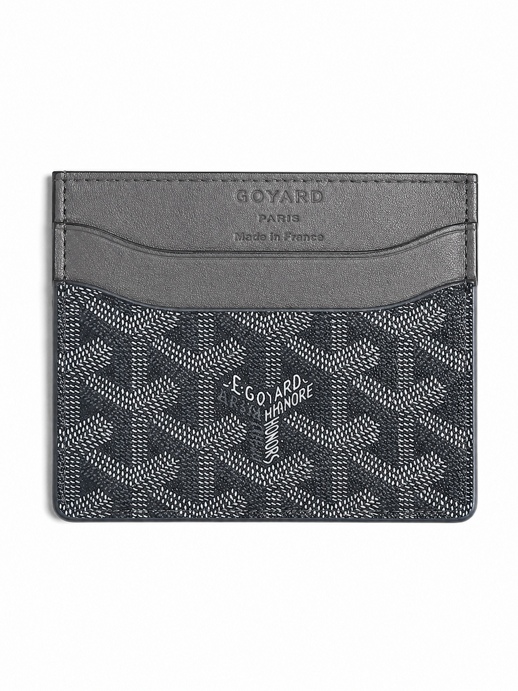 Goyard Saint-Sulpice Card Wallet – Goyardine Nero