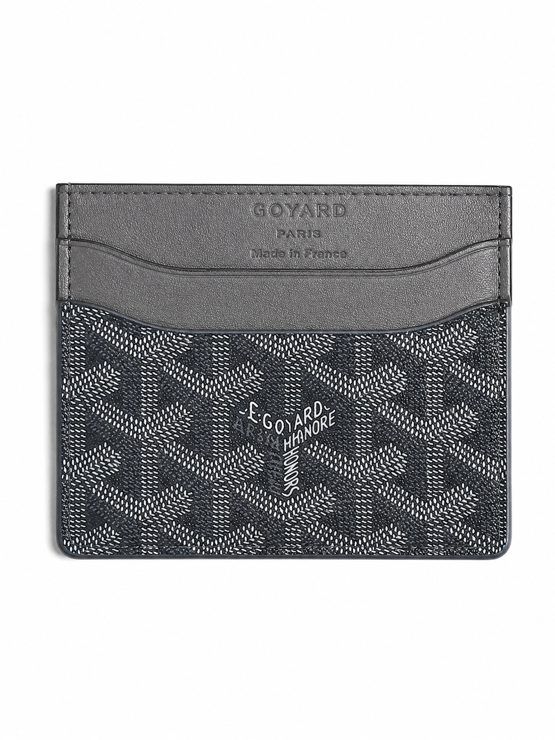 Goyard Saint-Sulpice Card Wallet – Goyardine Nero